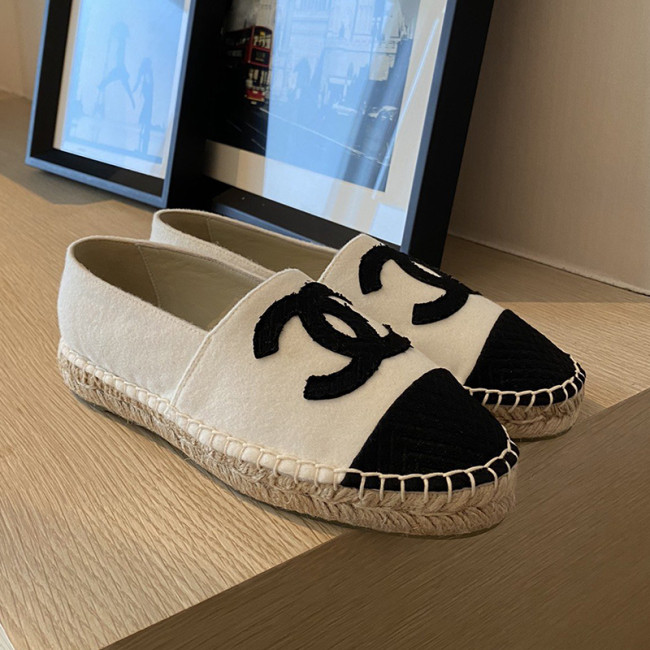 Chanel Women Shoes Fashion Espadrille Luxury Brand Casual Shoes for Women ESPADRILLE with Original Box Espadrilles Whatapp