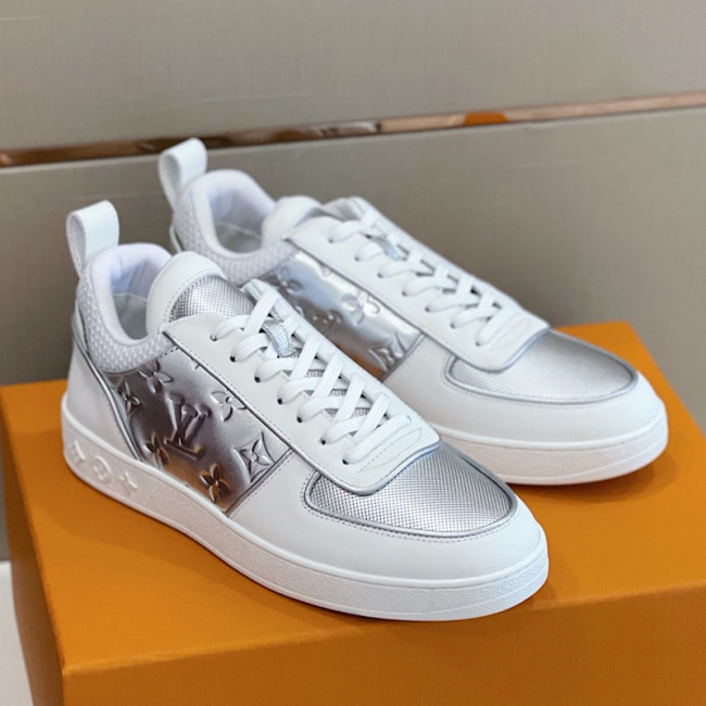 Louis Vuitton Men Shoes Fashion Sneakers RIVOLI Beverly Hills SNEAKER Luxury Brand Casual Shoes with Original Box Whatapp