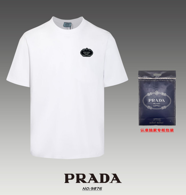 Prada Luxury Brand Men Womens Short Sleeve T-Shirt Whatapp