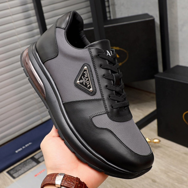 Prada Mens Shoes Sneakers Casual Shoes for Men Luxury Brand Breathable Fashion Sneakers with Original Box Whatapp