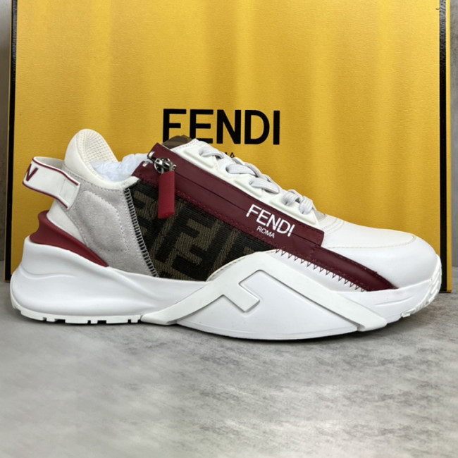 Fendi Mens Shoes Fashion Sneakers Luxury Brand Casual Fendi Flow Low-Top Sneakers Shoes for Men with Original Box 0 Whatapp