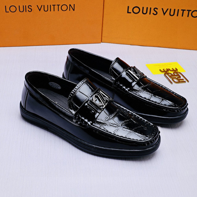 Louis Vuitton Men Shoes Business Luxury Brand LV Dress Shoes with Original Box Whatapp