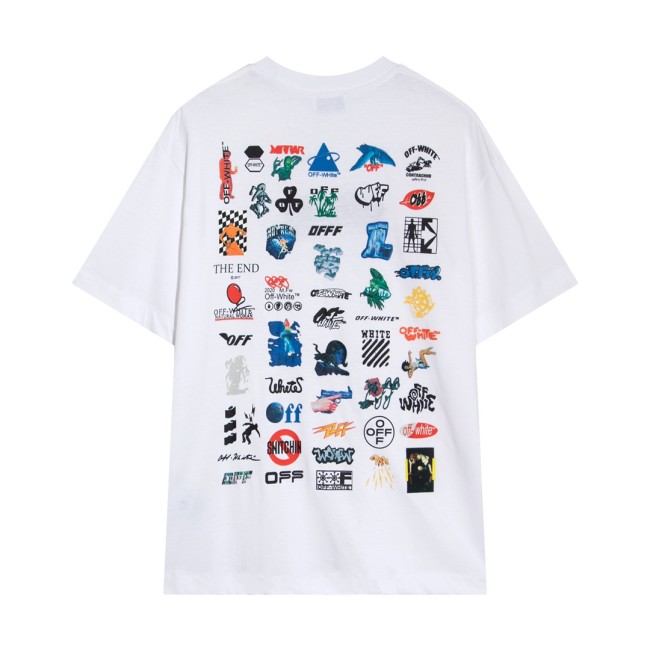 Off-White Luxury Brand Men Womens Short Sleeve T-Shirt Whatapp