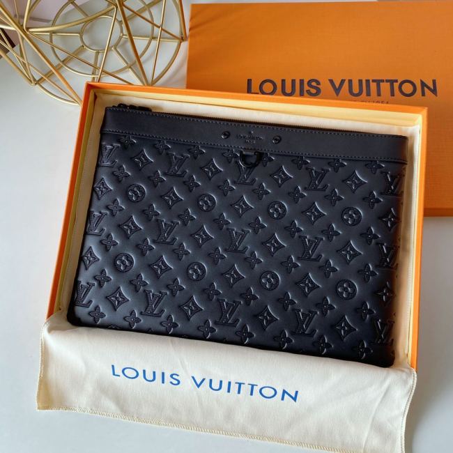 Louis Vuitton Mens Clutch Wallet Purse Bags Luxury Fashion Type Leather DISCOVERY POCHETTE Monogram Shadow Leather M62903 Whatapp