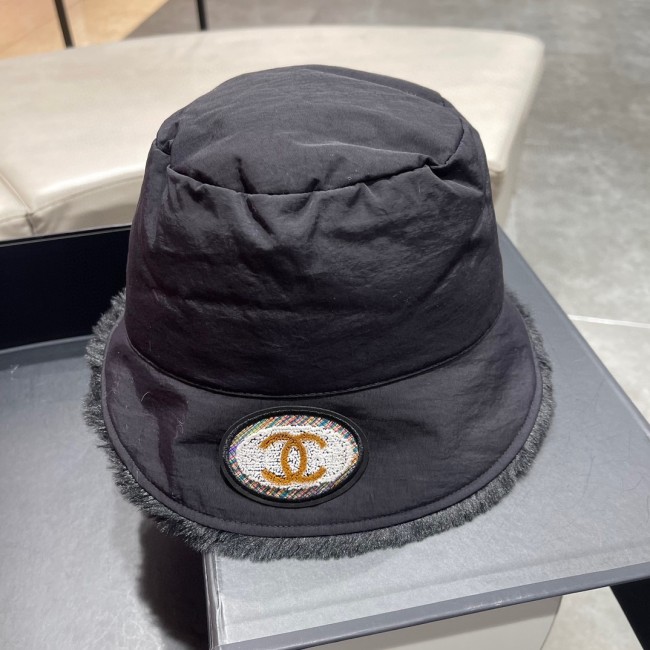 Chanel Womens Hats Luxury Brand Bucket Hat with Original Box