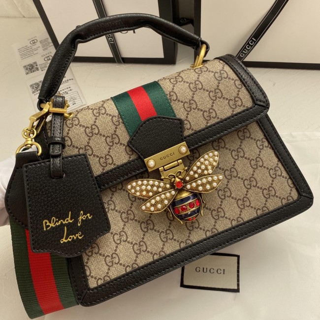 Gucci Womens Bags Shoulder Messenger Bag Luxury Brand Queen Margret with Original Box Whatapp