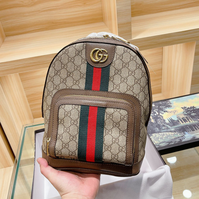 Gucci Womens Mens Fashion Backpacks Luxury Brand Gucci Supreme Ophidia GG small backpack 547965 9U8BT 8994 Whatapp