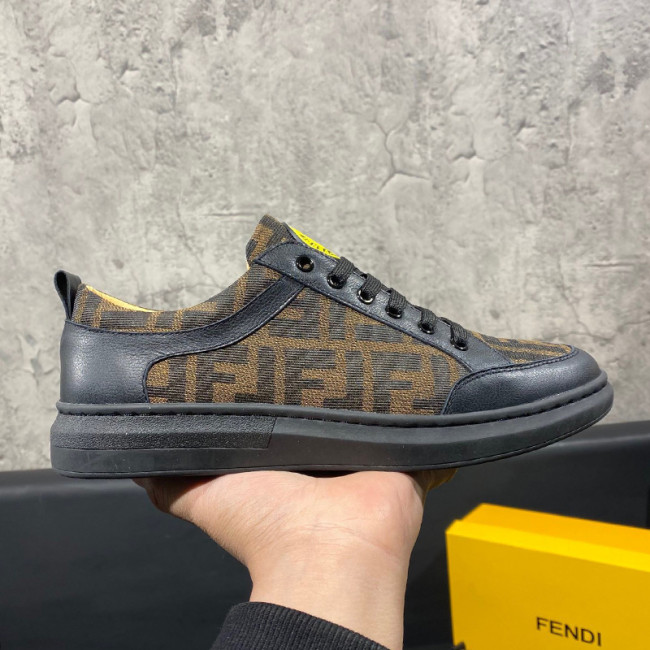 Fendi Mens Shoes Fashion Sneakers Luxury Brand Casual Shoes for Men with Original Box Whatapp