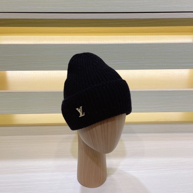 Louis Vuitton Womens Mens Cap Knit Hat Luxury Brand with Original Box