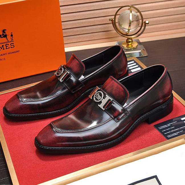 Hermes Mens Casual Shoes Fashion Dress Shoes for Men Luxury Brand with Original Box Whatapp