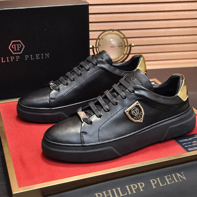 Philipp Plein Men Shoes Sneakers Low Top Sneaker Fashion Design Luxury Brand with Original Box Whatapp