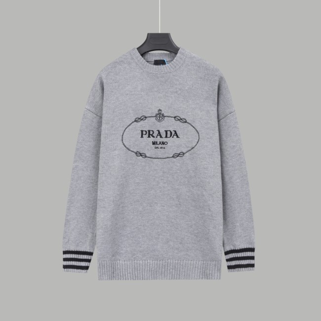 Prada Men Womens Sweater Luxury Brand Mens Knitwear Top Quality Whatapp