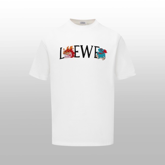 Loewe Luxury Brand Men Womens Short Sleeve T-Shirt Whatapp