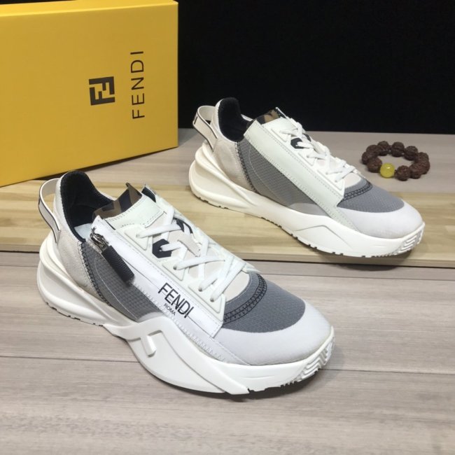 Fendi Mens Shoes Fashion Sneakers Luxury Brand Casual Shoes for Men with Original Box Whatapp