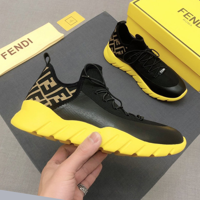 Fendi Mens Shoes Fashion Sneakers Luxury Brand Casual Shoes for Men with Original Box Whatapp