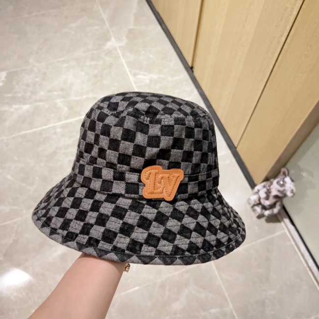 Louis Vuitton Men Womens Cap Bucket Hat Luxury Brand with Original Box