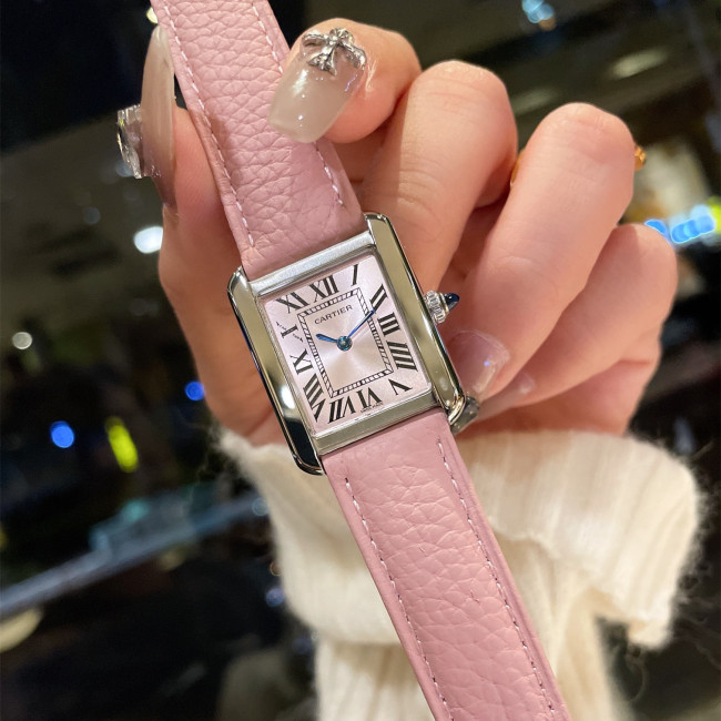 Cartier Womens Watch Luxury Brand Design Fashion Type with Original Box Whatapp