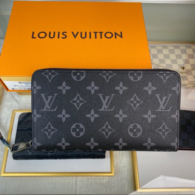 Louis Vuitton Mens Wallets Purse Luxury Brand Designer ZIPPY ORGANIZER Monogram with Original Box Whatapp