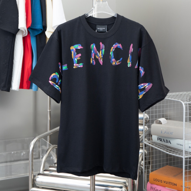 BalenciagaLuxury Brand Women Mens Short Sleeve T-Shirt Whatapp