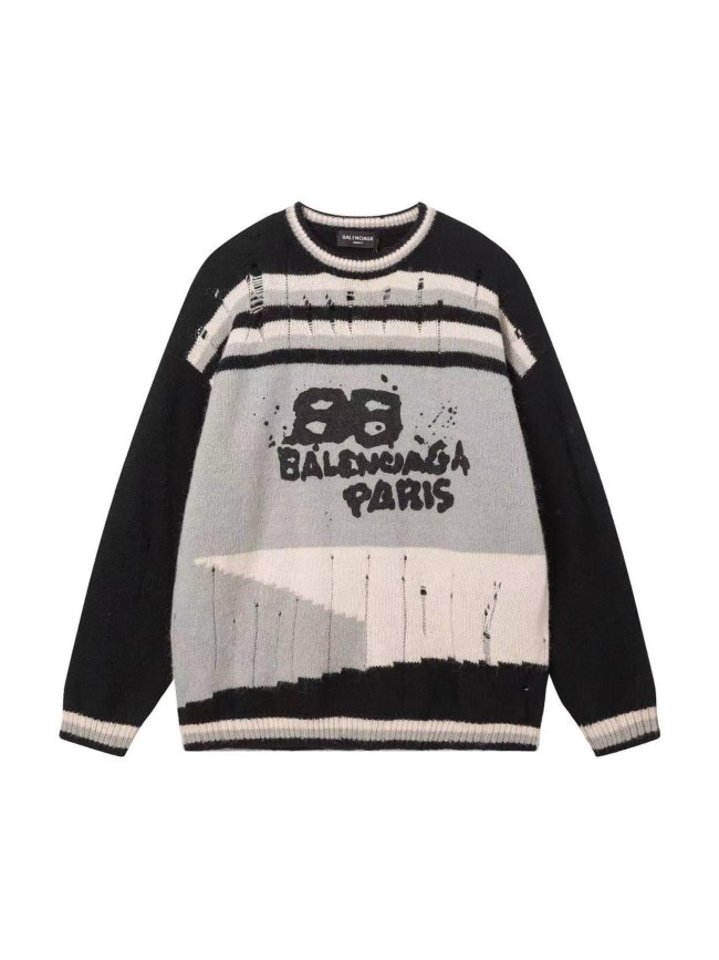 Balenciaga Men Womens Sweater Luxury Brand Mens Knitwear Top Quality Whatapp