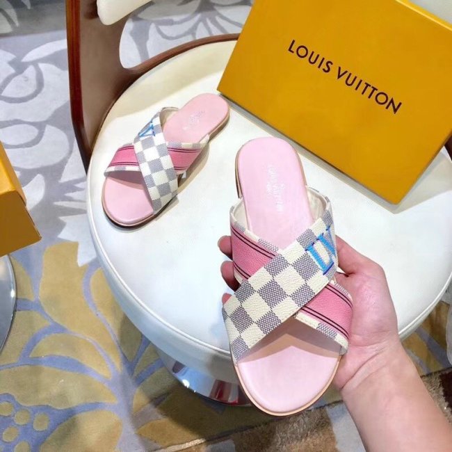 Louis Vuitton Women Shoes Flat Mule Whatapp