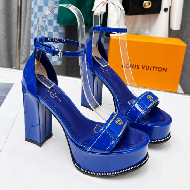 Louis Vuitton Women Shoes Sandals Fashion Summer Luxury Brand PODIUM PLATFORM SANDAL with Original Box Womens Sandals Whatapp