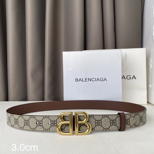 Balenciaga Men Womens Belt Luxury Brand Design Fashion Type with Original Box Whatapp