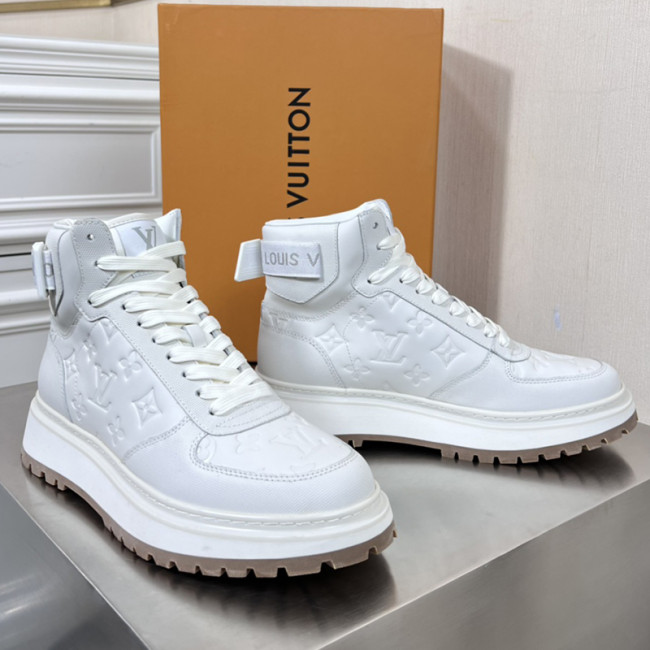 Louis Vuitton Men Shoes Fashion Sneakers Boots Luxury Brand Mens Herlam Sneaker with Original Box Whatapp