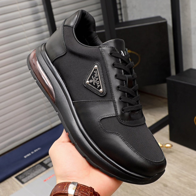 Prada Mens Shoes Sneakers Casual Shoes for Men Luxury Brand Breathable Fashion Sneakers with Original Box Whatapp