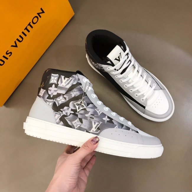 Louis Vuitton Men Shoes Fashion Sneakers Luxury Brand Mens Charlie Sneaker Casual Shoes with Original Box Whatapp