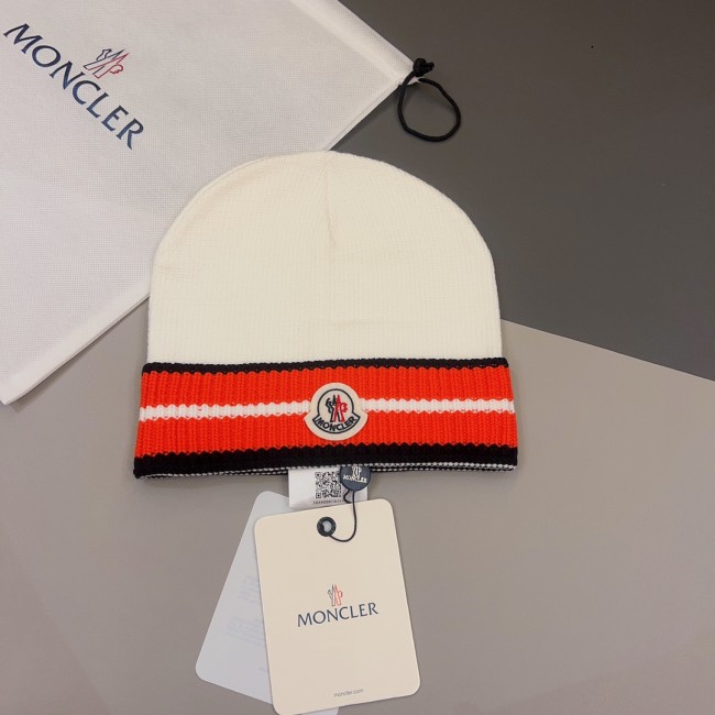 Moncler Mens Womens Hats Luxury Brand Design Moncler Knit Hat with Original Box