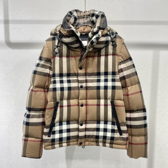 Burberry Design Mens Womens Winter Windprood Down Jackets Keep Warm 90% White Duck Down Whatapp