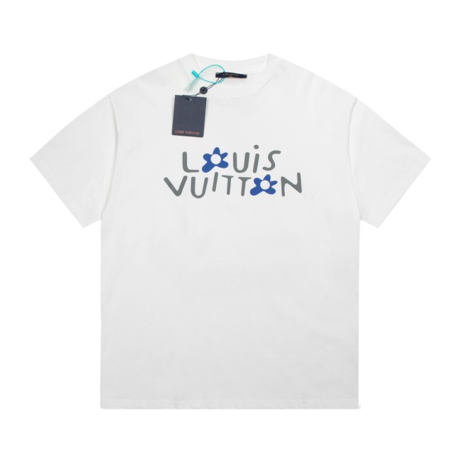 Louis Vuitton Luxury Brand Men Womens Short Sleeve T-Shirt Whatapp