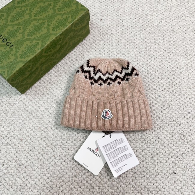 Moncler Mens Womens Hats Luxury Brand Design Moncler Knit Hat with Original Box