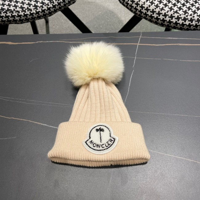 Moncler Mens Womens Hats Luxury Brand Design Moncler Knit Hat with Original Box