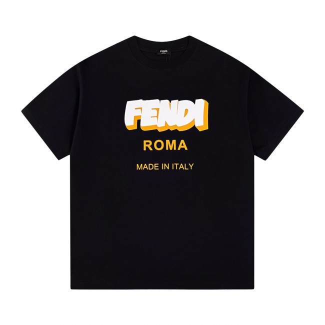 Fendi Luxury Brand Women Mens Short Sleeve T-Shirt Whatapp