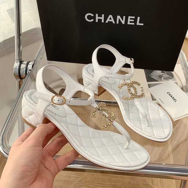 Chanel Womens Shoes Sandals Luxury Brand Sandals for Women with Original Box Whatapp