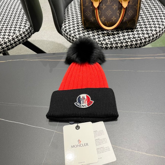 Moncler Mens Womens Hats Luxury Brand Design Moncler Knit Hat with Original Box