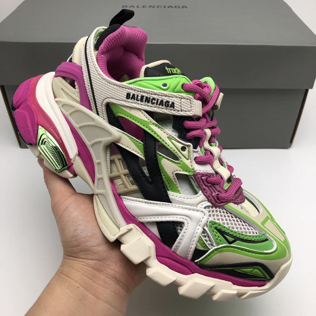 Balenciaga Womens Shoes Sneakers Luxury Brand Track 2.0 Clear Sole Sneaker with Original Box Whatapp