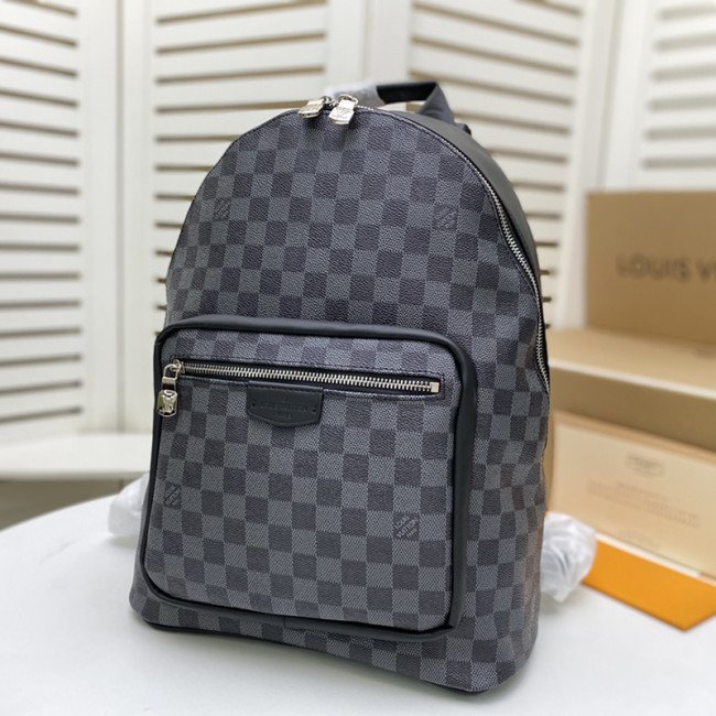 Louis Vuitton Mens Bags Backpacks LV Backpack Luxury Brand JOSH Damier Graphite Canvas N40365 Whatapp