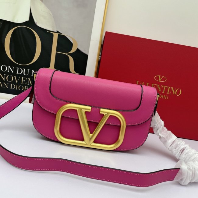 Valentino Womens Bags Crossbody Bag Luxury Brand SUPERVEE CALFSKIN CROSSBODY BAG with Original Box Whatapp