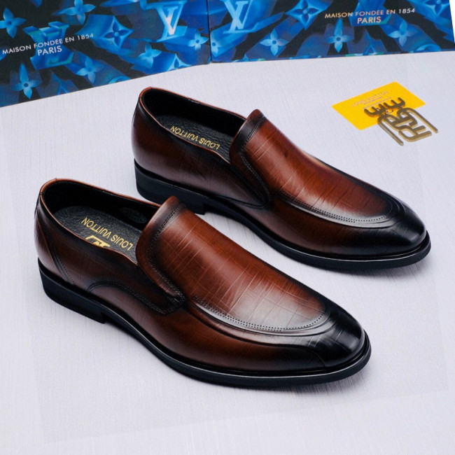 Louis Vuitton Men Shoes Business Luxury Brand LV Dress Shoes with Original Box Whatapp