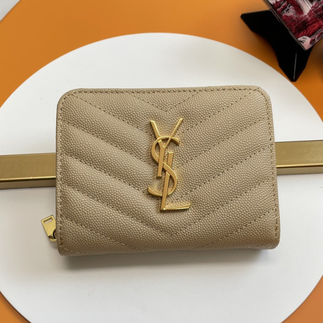 Saint Laurent YSL Womens Bag Designer Luxury Brand Women Wallets Coin Purse with Original Box Whatapp