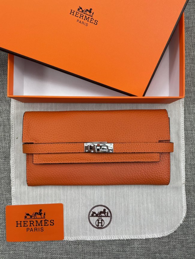 Hermes Womens Mens Wallets Purse Kelly Bag Clutch Leather Design Coin Bag with Original Box Whatapp