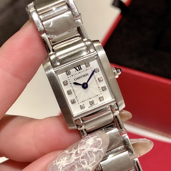 Cartier Womens Watch Luxury Brand Design Fashion Type Tank Series Watches with Original Box Whatapp