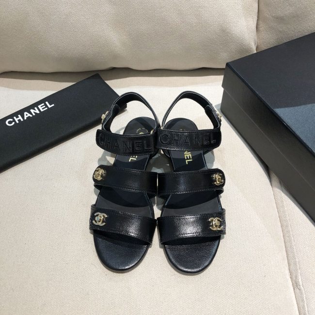 Chanel Womens Shoes Flat Sandals Whatapp