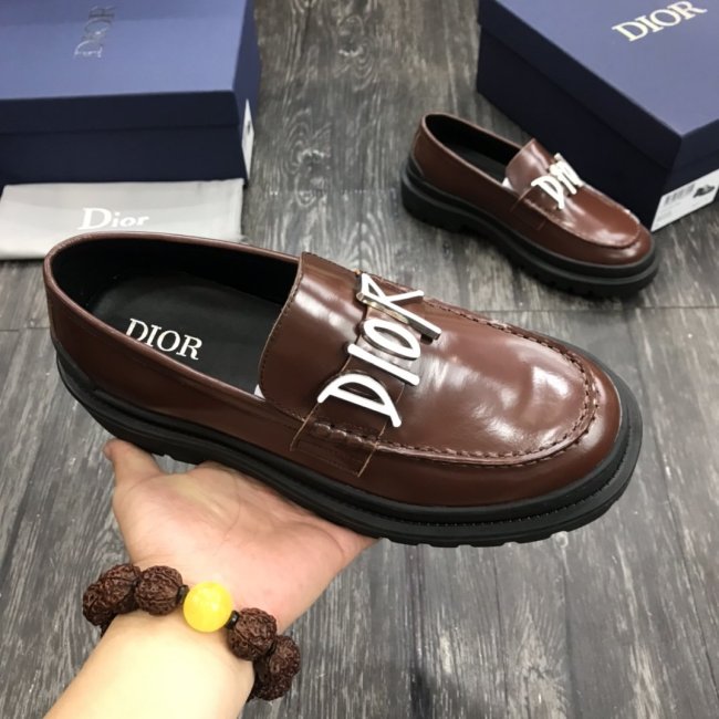 Dior Men Shoes Luxury Loafer Luxury Brand with Original Box Casual Shoes for Men Whatapp