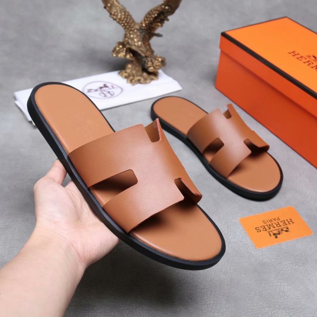 Hermes Mens Casual Shoes Slippers Fashion Luxury Brand with Original Box Whatapp