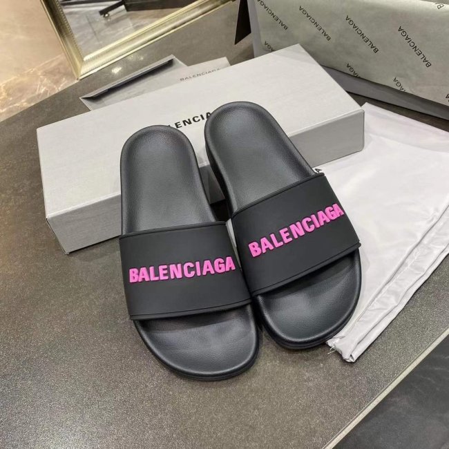 Balenciaga Men Womens Shoes POOL SLIDE SANDAL Whatapp