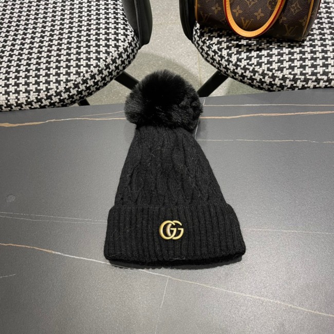 Gucci Womens Cap Knit Hat Luxury Brand with Original Box